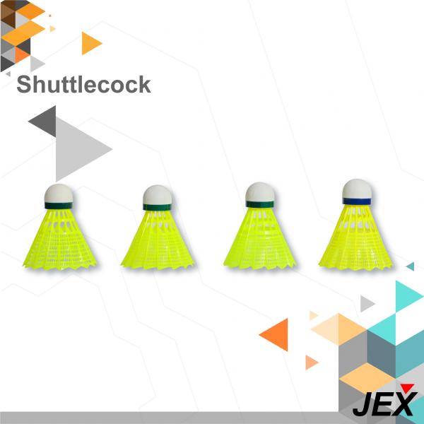 JEX 800 Deluxe Tournament Grade Yellow Shuttlecock for Badminton. Sports  Facilities Group Inc.